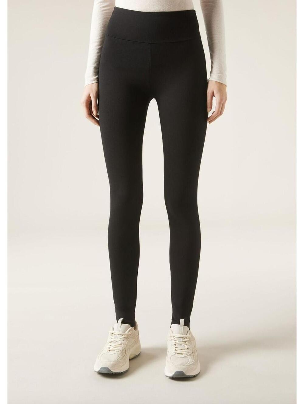 (RC) Calzedonia Shaping Leggings Classic Black XS/S High Waist Tummy Control